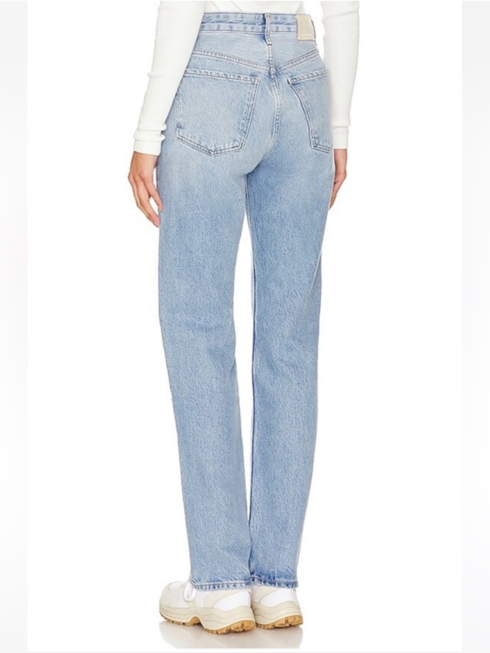 Citizens Of Humanity Zurie Jeans Straight Leg Light Wash High Rise Size 27 - Picture 7 of 16